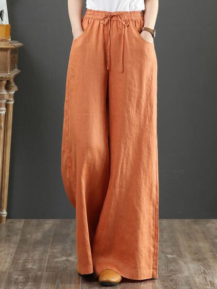 Women's Linen Casual Pants