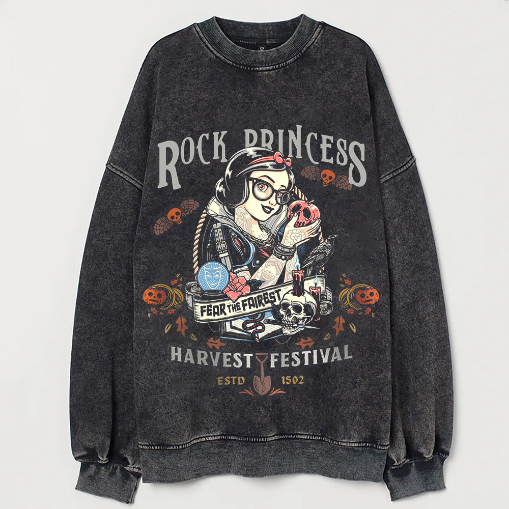 Rocker-Prinzessin-Sweatshirt 