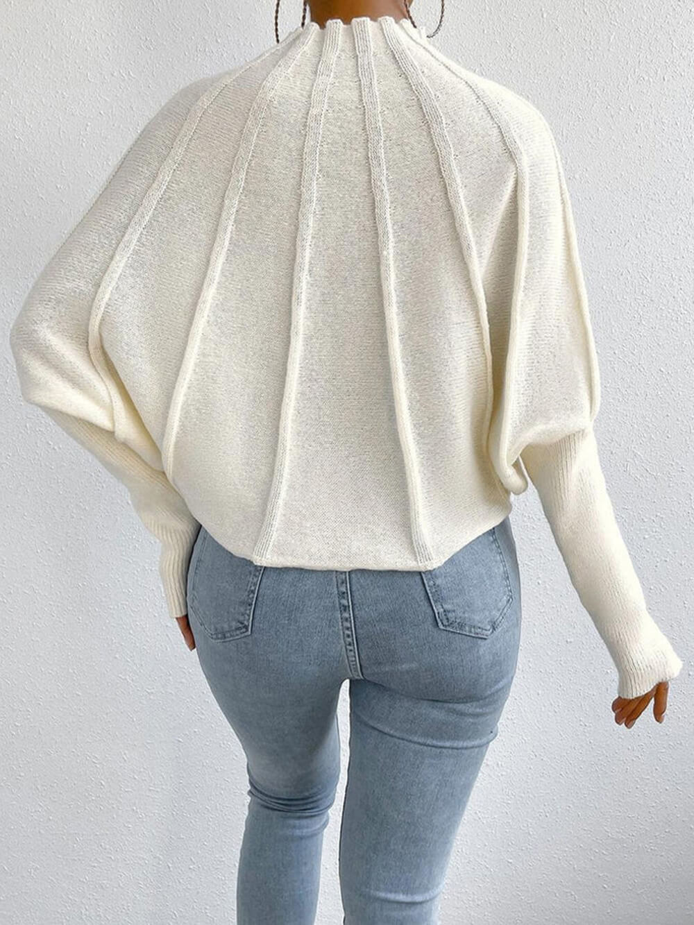 Enkel Dolman sleeve tröja