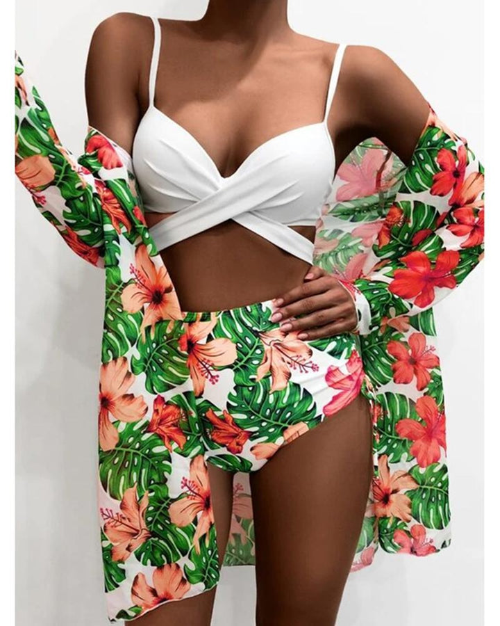 New Bikini Three-piece Suit