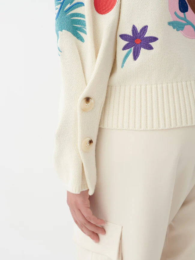 Cimba Knit Cardigan - Vanilla