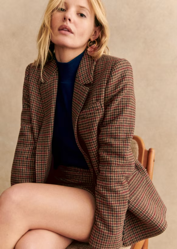 Retro Plaid Jacket