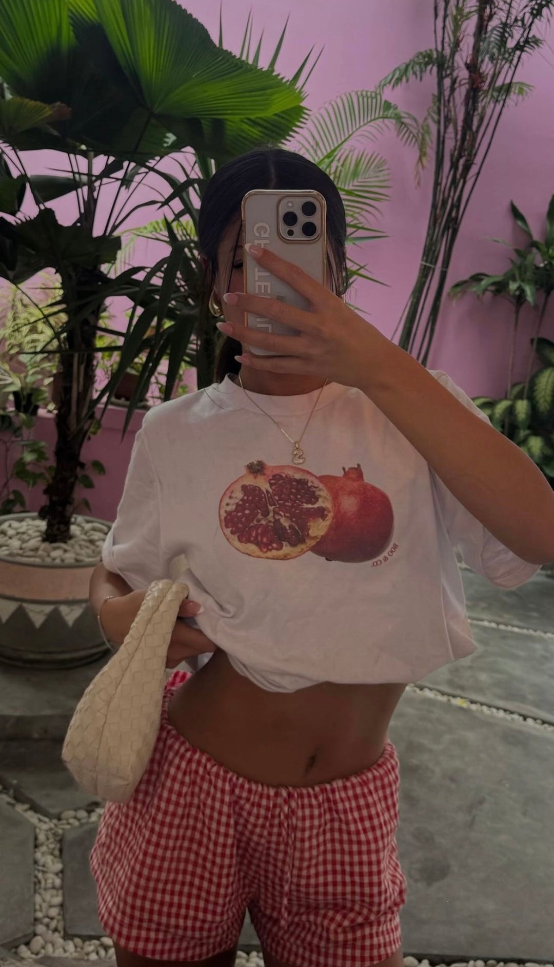 Pomegranate Baggy Tee