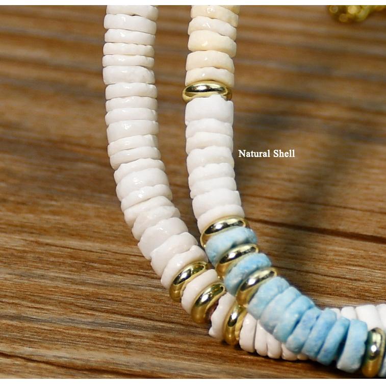 Sea Shell Beaded Necklace