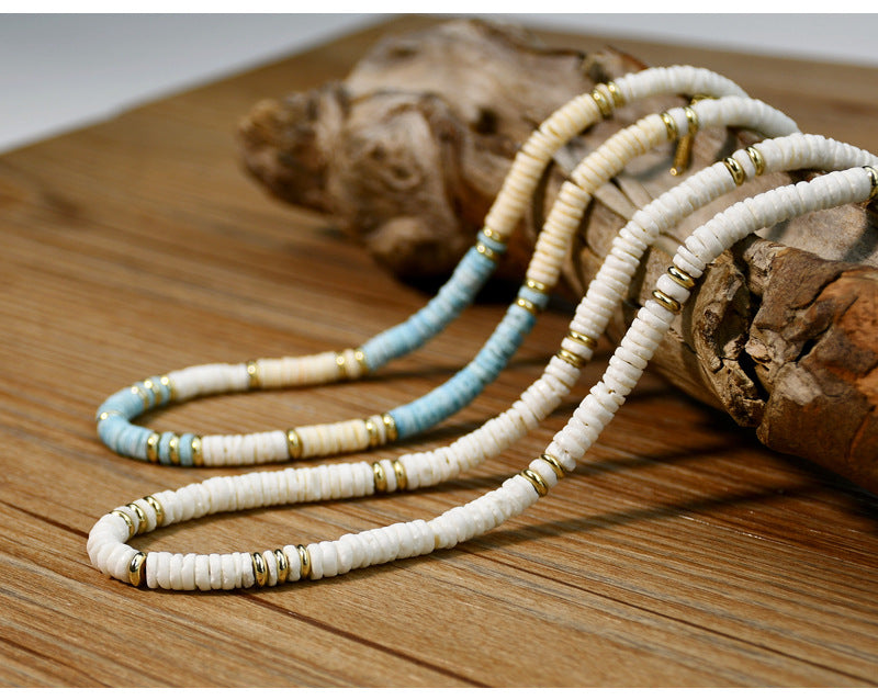 Sea Shell Beaded Necklace