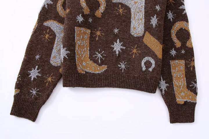 Western Cowgirl's Dreams Sweater