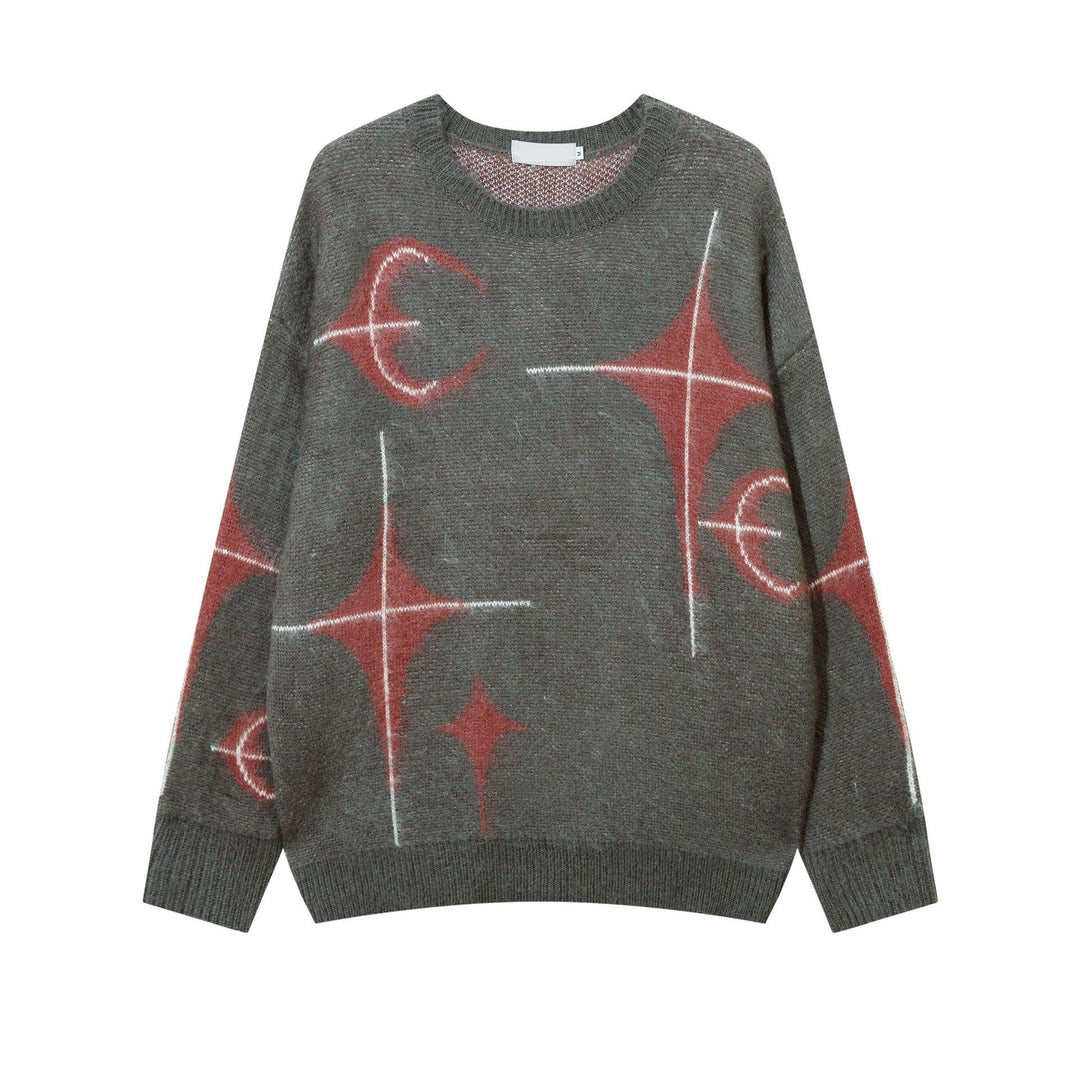 Maglione lavorato a maglia con grafica Star Moon