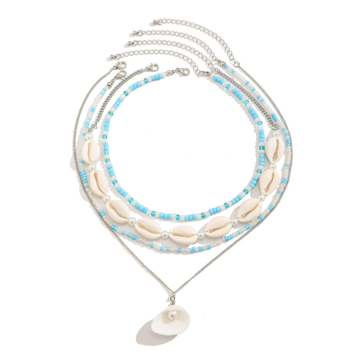 Sea Style Shell Beads String Pearl Necklace