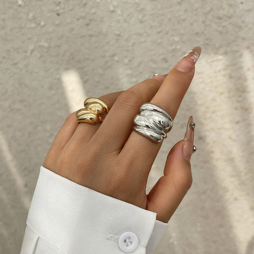 Irregular Multi-Layer Drip Ring