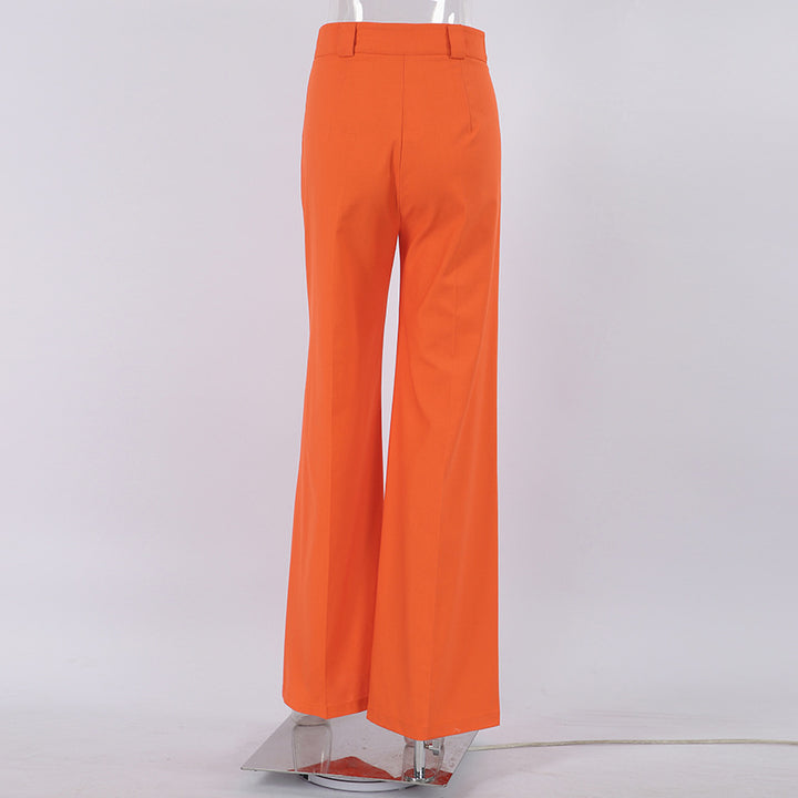 High Waist Wide Leg Loose Trousers