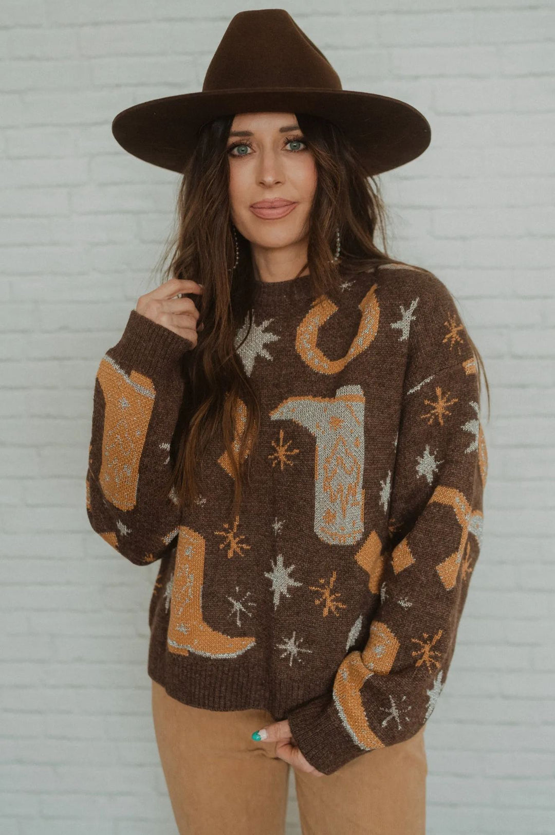 Western Cowgirl's Dreams-sweater