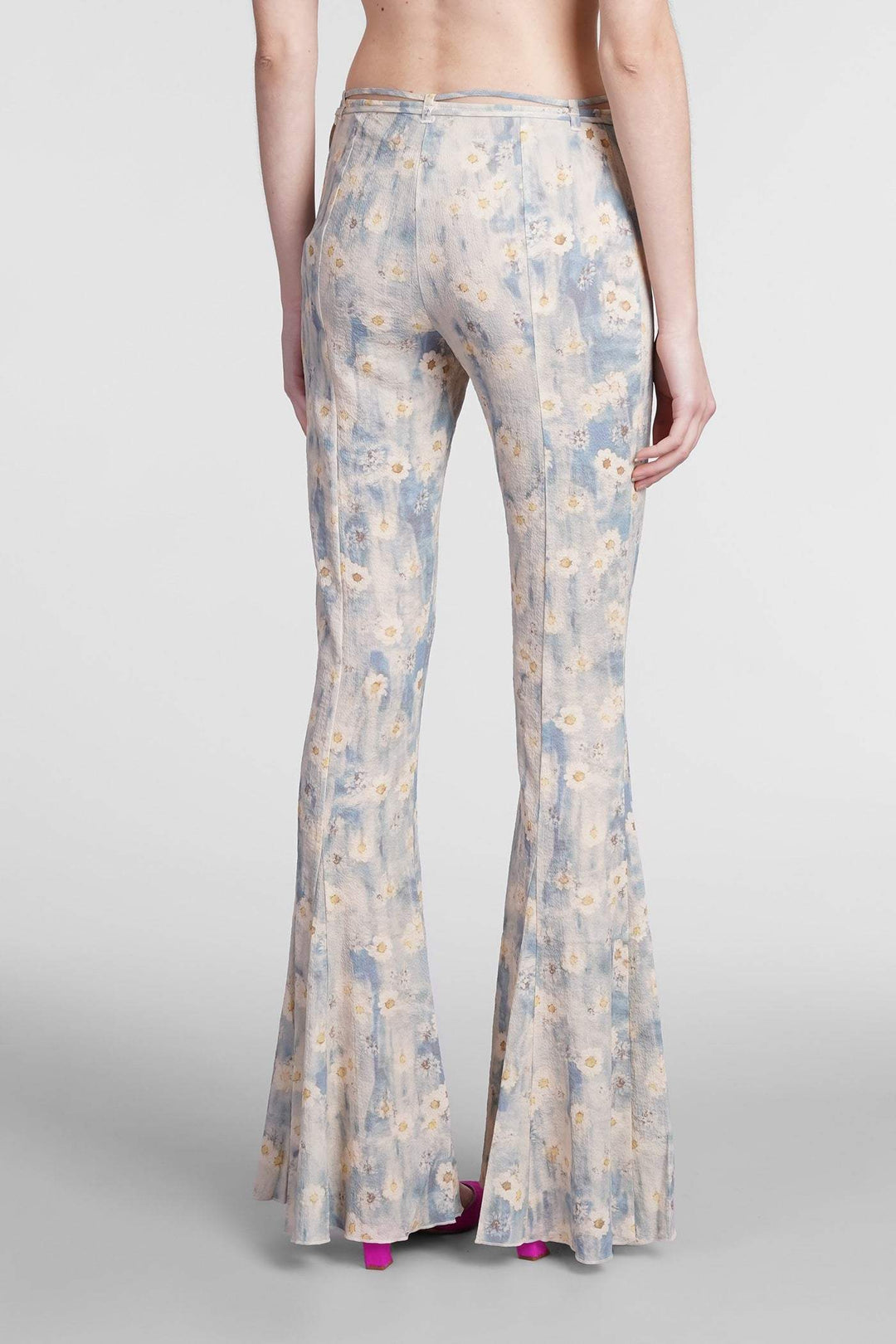 Printed Flare Pants